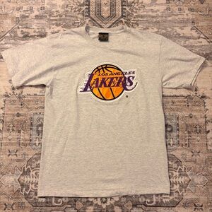 Los Angeles Lakers Gray Short Sleeve T-Shirt